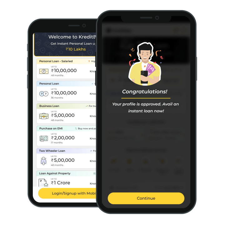 Instant Personal Loan approval